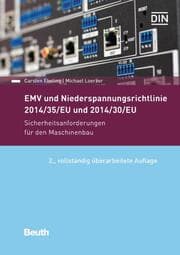 Cover von EMV und Niederspannungsrichtlinie 2014/35/EU und 2014/30/EU
