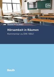 Cover von Hörsamkeit in Räumen
