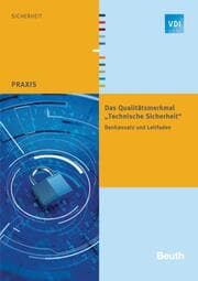 Cover von Das Qualitätsmerkmal 'Technische Sicherheit'
