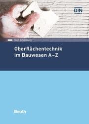 Cover von Oberflächentechnik im Bauwesen A-Z