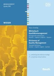 Cover von Wörterbuch Qualitätsmanagement