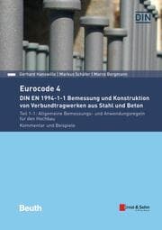 Cover von Eurocode 4 - DIN EN 1994-1-1 Bemessung und Konstruktion von Verbundtragwerken aus Stahl und Beton