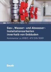 Cover von Gas-, Wasser- und Abwasser-Installationsarbeiten innerhalb von Gebäuden