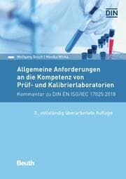 Cover von Allgemeine Anforderungen an die Kompetenz von Prüf- und Kalibrierlaboratorien