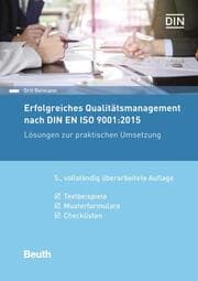 Cover von Erfolgreiches Qualitätsmanagement nach DIN EN ISO 9001:2015