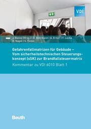 Cover von Gefahrenfallmatrizen für Gebäude