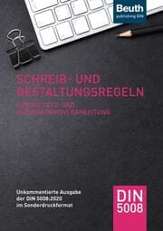Cover von Schreib- und Gestaltungsregeln für die Text- und Informationsverarbeitung