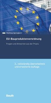 Cover von EU-Bauproduktenverordnung