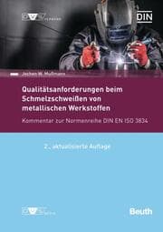 Cover von Qualitätsanforderungen beim Schmelzschweißen metallischer Werkstoffe