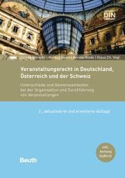 Cover von Veranstaltungsrecht in Deutschland, Österreich und der Schweiz