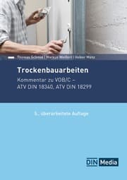 Cover von Trockenbauarbeiten - Buch mit E-Book