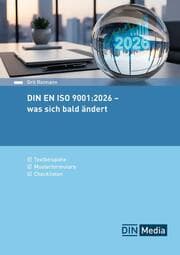 Cover von DIN EN ISO 9001:2026 - was sich bald ändert