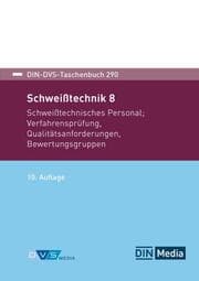 Cover von DIN-DVS-Taschenbuch 290