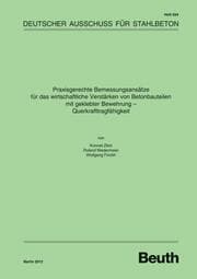 Cover von Praxisgerechte Bemessungsansätze für das wirtschaftliche Verstärken von Betonbauteilen mit geklebter Bewehrung