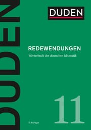 Cover von Duden - Redewendungen