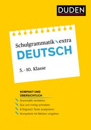 Cover von Duden Schulgrammatik extra - Deutsch