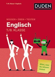Cover von Wissen - Üben - Testen: Englisch 7./8. Klasse