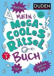 Cover von Mein megacooles Rätselbuch - Rechnen, Logik, Spaß mit Zahlen - ab 8 Jahren - Band 3