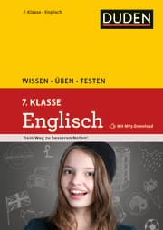 Cover von Wissen - Üben - Testen: Englisch 7. Klasse
