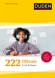 Cover von 222 Diktate - 5. bis 8. Klasse
