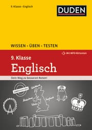 Cover von Wissen - Üben - Testen: Englisch 9. Klasse
