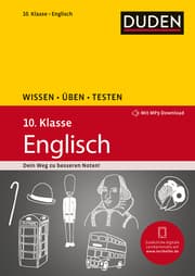 Cover von Wissen - Üben - Testen: Englisch 10. Klasse