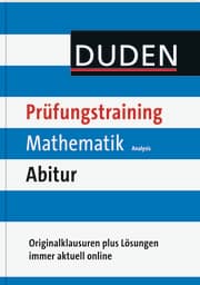 Cover von Prüfungstraining Mathematik Abitur - Analysis