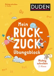 Cover von Mein Ruckzuck-Übungsblock Richtig schreiben 2. Klasse