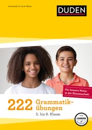 Cover von 222 Grammatikübungen - 5. bis 8. Klasse