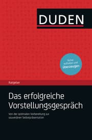 Cover von Duden - Das erfolgreiche Vorstellungsgespräch