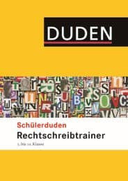 Cover von Schülerduden Rechtschreibtrainer 5.-10.Klasse