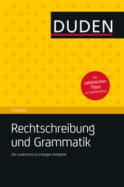 Cover von Rechtschreibung und Grammatik