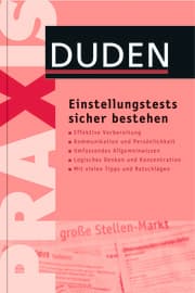 Cover von Duden Praxis - Einstellungstests sicher bestehen