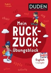 Cover von Mein Ruckzuck-Übungsblock Englisch 1. Lernjahr
