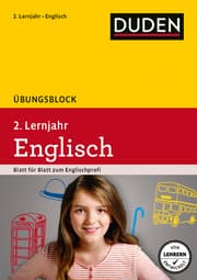 Cover von Übungsblock Englisch 2. Lernjahr
