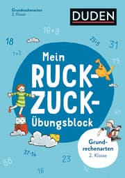Cover von Mein Ruckzuck-Übungsblock Grundrechenarten 2. Klasse