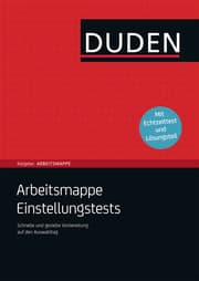Cover von Arbeitsmappe Einstellungstests