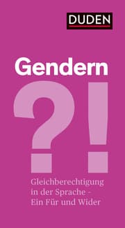 Cover von Gendern?!