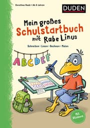 Cover von Mein großes Schulstartbuch mit Rabe Linus