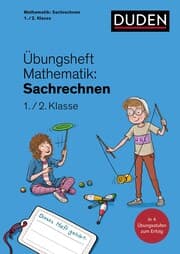 Cover von Übungsheft Mathematik - Sachrechnen 1./2. Klasse