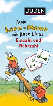 Cover von Mein Lern-Memo mit Rabe Linus - Einzahl und Mehrzahl