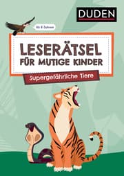 Cover von Leserätsel für mutige Kinder - Supergefährliche Tiere