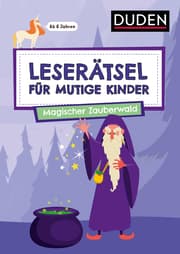 Cover von Leserätsel für mutige Kinder - Magischer Zauberwald