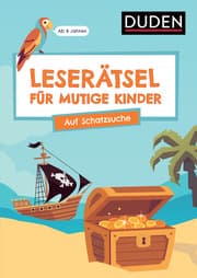 Cover von Leserätsel für mutige Kinder - Auf Schatzsuche