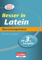 Cover von Besser in Latein - Übersetzungstrainer ab 3. Lernjahr