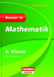 Cover von Besser in Mathematik - Gymnasium 6. Klasse
