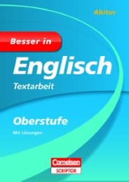 Cover von Besser in Englisch - Textarbeit Oberstufe