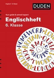 Cover von Englischheft 6. Klasse - kurz geübt & schnell kapiert