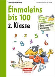 Cover von Einfach lernen mit Rabe Linus - Einmaleins bis 100: 2. Klasse
