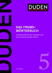 Cover von Das Fremdwörterbuch